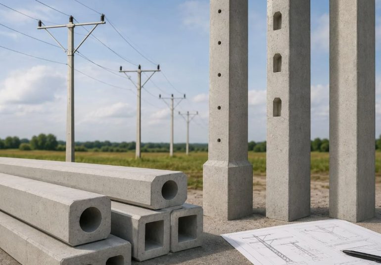 Железобетонные опоры освещения: как выбрать надежную конструкцию для городской среды